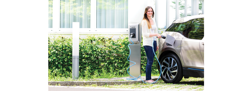 Borne de recarga - Parkings y flotas de empresas