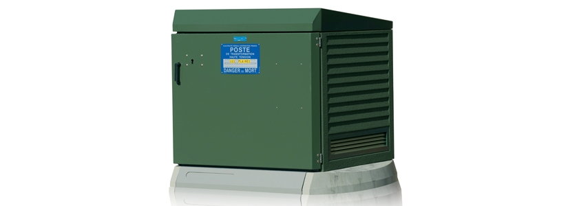Simplified Compact Rural Prefabricated Transformer Substation